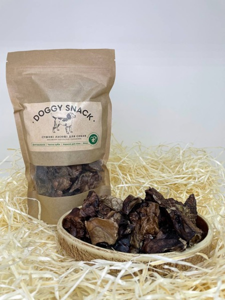 DOGGY SNACK Ласощі легені яловичі для собак великих порід