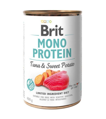 Brit Care Mono Protein Dog Tuna & Sweet Potato - консерва для собак з тунцем і солодкою картоплею