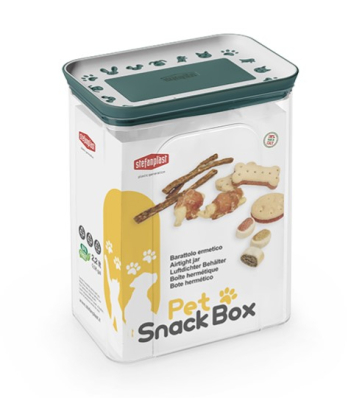 Stefanplast Контейнер для ласощів, смарагдовий