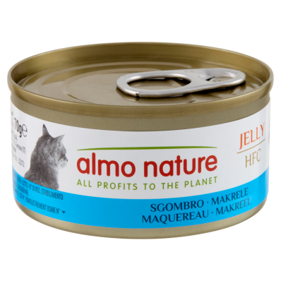 Almo Nature HFC Cat Jelly Шматочки скумбрії в ніжному желе для дорослих котів