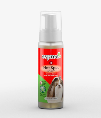 ESPREE Hot Spot Foam - лікувальна піна для миття для собак