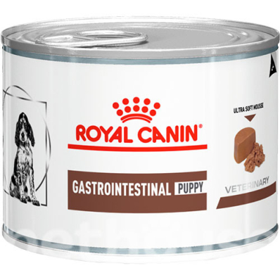 Royal Canin Gastrointestinal Puppy Cans - вологий корм для вагітних і годуючих собак, а ще для цуценят при розладах травлення