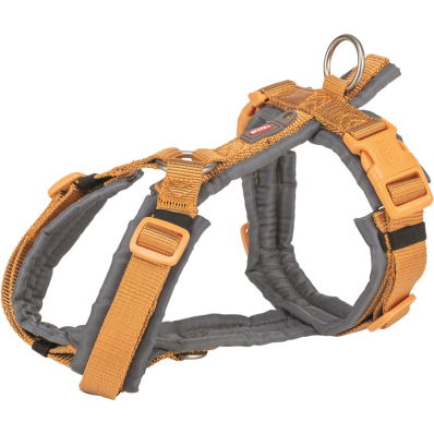 Trixie Premium Шлея трекінгова для собак, оранжево-сіра