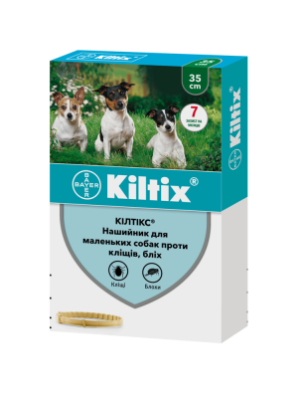 Elanco  Кілтікс - нашийник для маленьких собак від бліх та кліщів