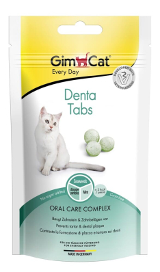 GimCat Denta-Tabs - Ласощі для здоров’я зубів котів