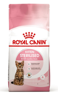 Royal Canin Kitten Sterilised - сухий корм для стерилізованих кошенят (від 6 до 12 місяців)