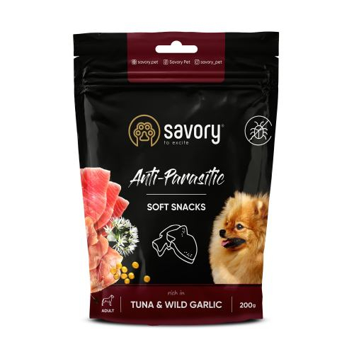 Savory Anti Parasitic Soft Snacks М'які ласощі з антипаразитарним ефектом для собак