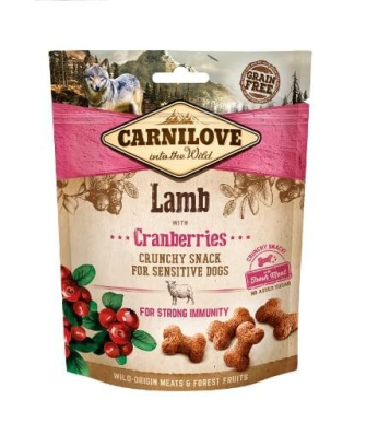 Carnilove Dog Crunchy Lamb - беззернi хрусткi ласощі для собак