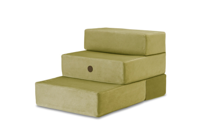 Harley and Cho Tetris Olive Velur double Сходинки для собак