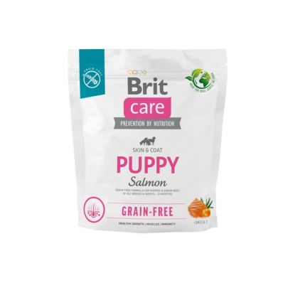 Brit Care Dog Grain-free Puppy Сухий беззерновий корм з лососем для цуценят