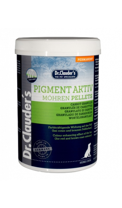 Dr.Clauder's Pigment Active Carrot Pellets Харчова добавка для собак рудих окрасів