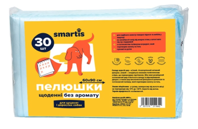 Smartis Пелюшки щоденні 60 х 90 см