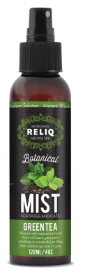 RELIQ Botanical Mist - спрей з екстрактом зеленого чаю для собак і котів