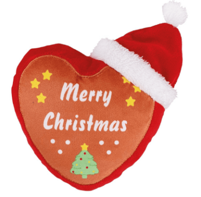 Nobby М'яка іграшка для собак Плюшеве серце з пискавкою