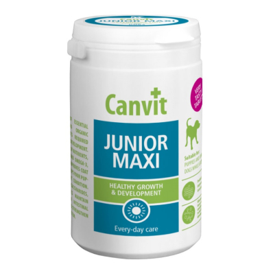 Canvit JUNIOR MAXI Dog - вітаміни для здорового росту і розвитку цуценят і молодих собак