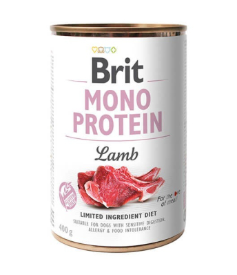Brit Care Mono Protein Dog Lamb - консерва для собак з ягням