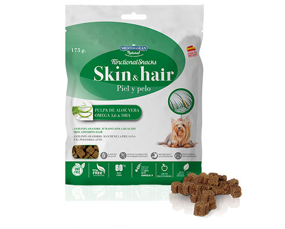 Mediterranean Natural Functional Snacks Skin&Hair Ласощі для покращення стану шкіри і шерсті у собак