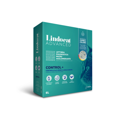 Lindocat Advanced Control + (box) Наповнювач бентонітовий для котячого туалету