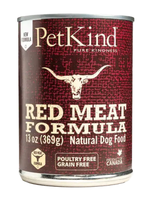 PetKind Red Meat Formula - вологий корм для собак з канадською яловичиною, новозеландським ягням та яловичим рубцем