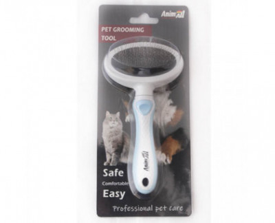 AnimAll Groom Пуходерка для тварин, блакитна