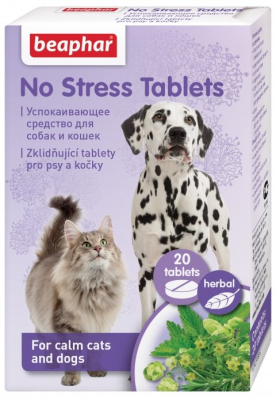 Beaphar No Stress Tablets Заспокійливі таблетки для собак та котів