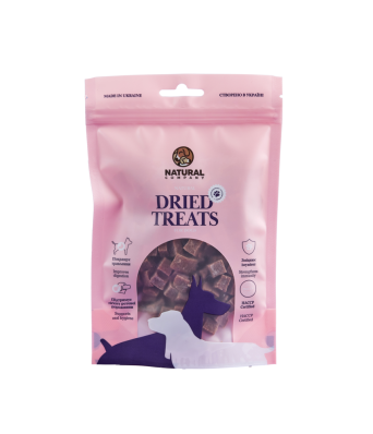 Natural М'ясні кубики з бараниною - ласощі для дресирування собак