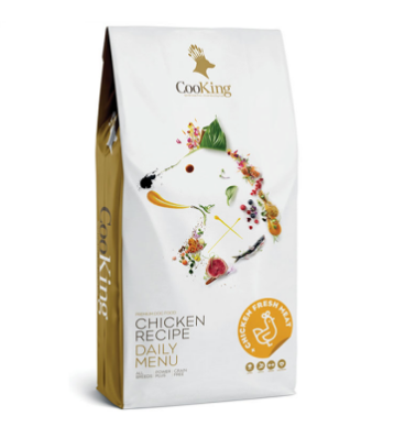 CooKing Dog Adult Chicken - сухий корм зі свіжим м'ясом курки для дорослих собак