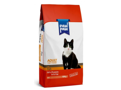 Pawpaw Adult Cat Food with Fish Сухий корм з рибою для дорослих котів