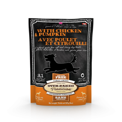 Oven-Baked Tradition - Ласощі з куркою та гарбузом для дорослих собак