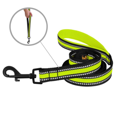 Bronzedog Mesh 2in1 Повідець для собак, лимонний