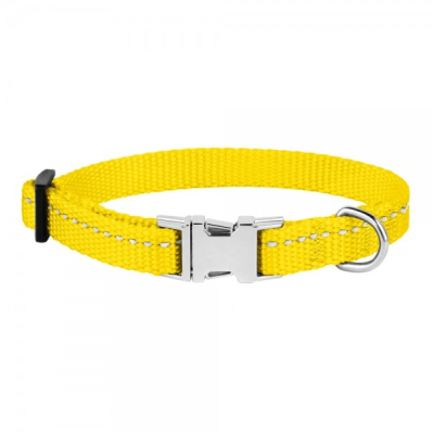 Bronzedog Active Нейлоновий нашийник, жовтий