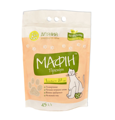 Мафін Преміум Гігієнічний наповнювач для котів