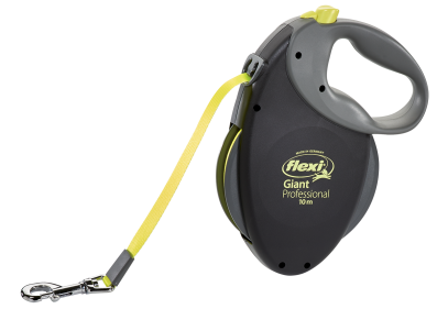 FLEXI Giant Professional Neon Повідець-рулетка для собак, стрічка (10 м; до 50 кг)