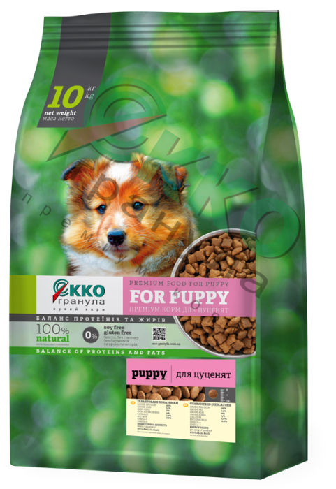 Екко гранула For Puppies - Сухий корм для цуценят "шайба"