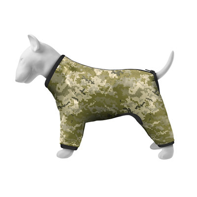 Collar Waudog Clothes Дощовик "Мілітарі" для собак