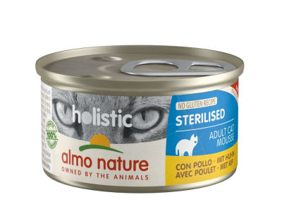 Almo Nature Holistic Functional Cat Sterilised with Chicken Консервований корм для стерилізованих котів з куркою