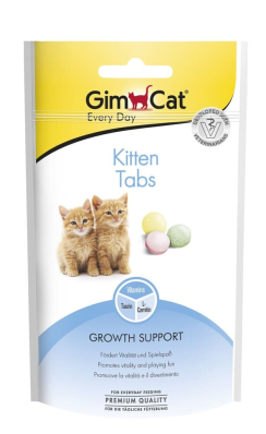 GimCat Kitten Tabs - Вітамінізовані ласощі для кошенят