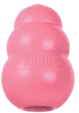KONG Puppy Іграшка груша-годівниця для цуценят, рожева