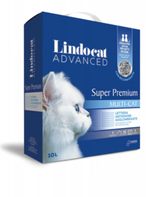 Lindocat Super Premium Multi-Cat (box) - наповнювач бентонітовий для котячого туалету