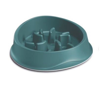 Stefanplast Chic Миска для повільного годування, смарагдова