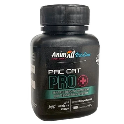 AnimAll VetLine PAC CAT PRO Вітаміни для котів