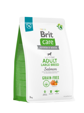 Brit Care Dog Grain-free Adult Large Breed Сухий беззерновий корм з лососем для собак великих порід