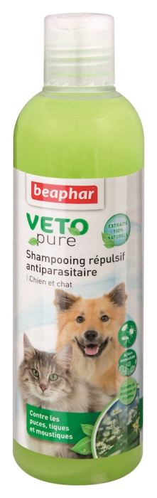 Beaphar Veto Pure Шампунь от блох и клещей для кошек и собак