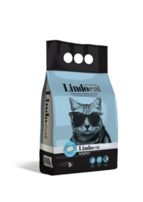 Lindocat Soaply - наповнювач бентонітовий для котячого туалету, аромат мила