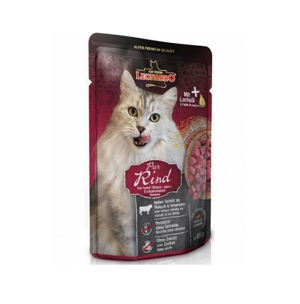 Leonardo Pure Beef Вологий корм для котів з яловичиною
