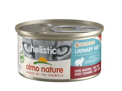 Almo Nature Holistic Functional Cat Urinary Help with a Duck Консервований корм для профілактики сечокам'яної хвороби у дорослих котів з качкою