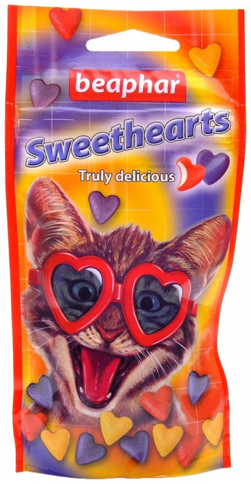 Beaphar Sweethearts Сердечка з вітамінами для котів