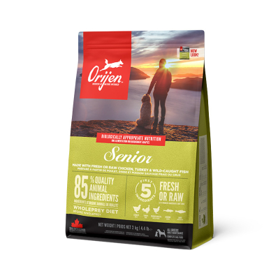ORIJEN Senior - беззерновий сухий корм для старіючих собак