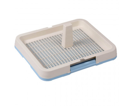 AnimAll Туалет під пелюшки стовпчиком, блакитний