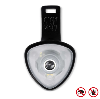 Max & Molly Urban Pets Soundshield 24/7 Ultrasonic Technology Black Ультразвуковий відлякувач для собак від кліщів і бліх, чорний